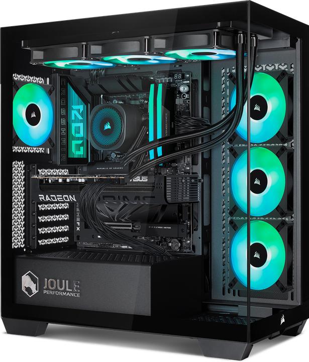Joule Performance Gaming PC RTX5070 R7 32GB 2TB L1139504 (2000 GB, 32.77 GB, AMD Ryzen 7 9800X3D)