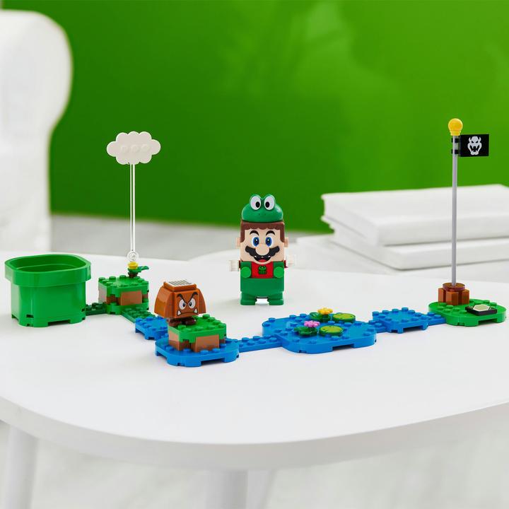 Actual product image LEGO Super Mario 71392 Power Up Pack: Frog Mario (71392, LEGO Super Mario)