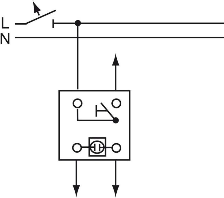 Actual product image Busch-Jaeger Push-button insert
