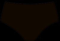 Image du produit Masmi Slip maxi incontinence bio noir taille : S - Reuse (S)