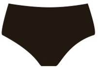 Actual product image Masmi Organic incontinence maxi briefs black size: S - Reuse (S)