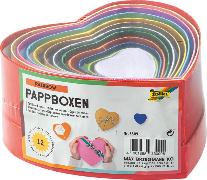 Actual product image Folia Gift boxes made of strong cardboard (Gift box, 12 x)