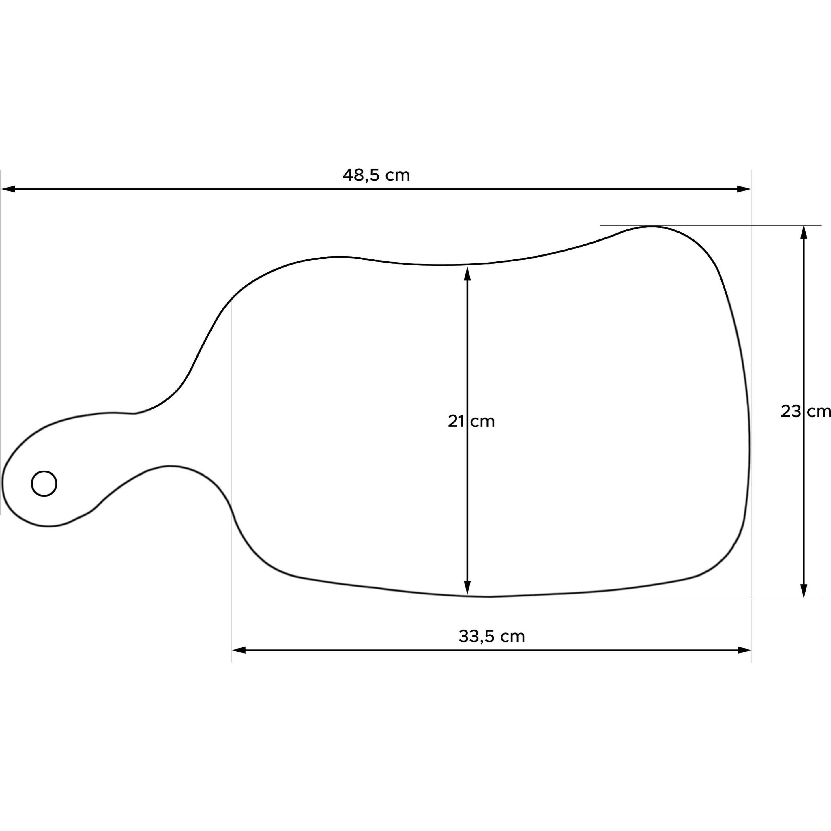 Konsimo Livo, Schneidebrett, Braun