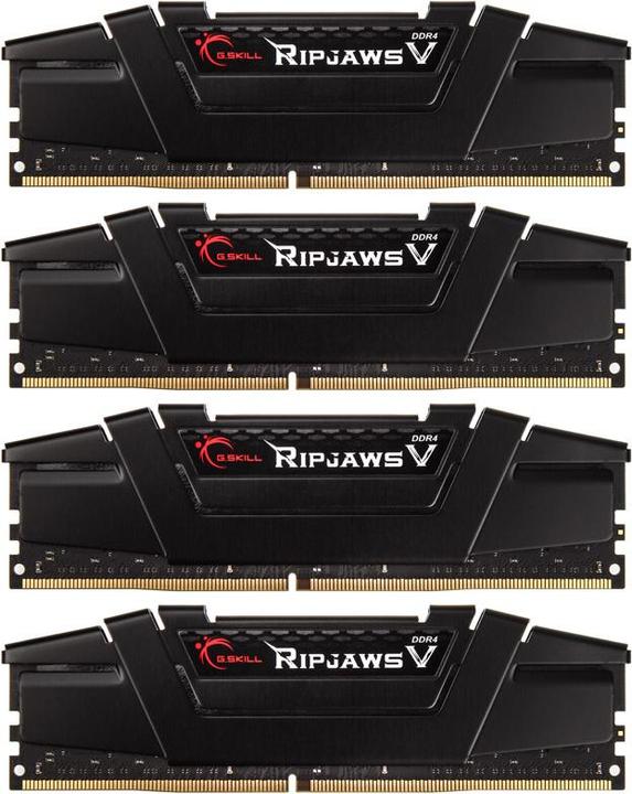 Productafbeelding G.Skill Ripjaws V (4 x 32GB, 3600 MHz, DDR4 RAM, DIMM 288 pin)