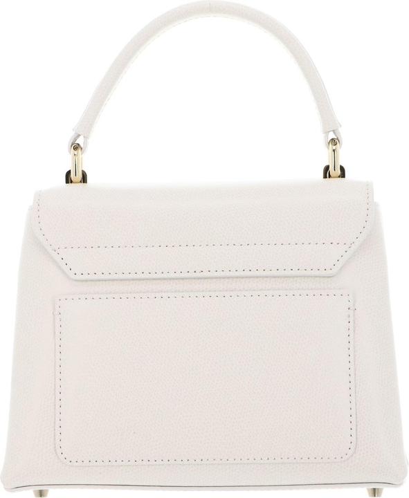 Actual product image Furla 1927 mini top handle in leather color cream