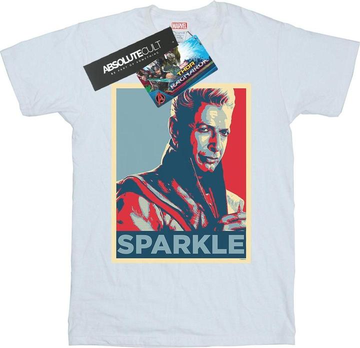Actual product image Mens Thor Ragnarok Grandmaster Sparkle T-Shirt (XL)
