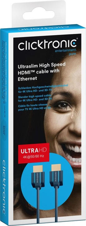 Produktbild clicktronic HDMI (Typ A) — HDMI (Typ A) (2 m, HDMI)