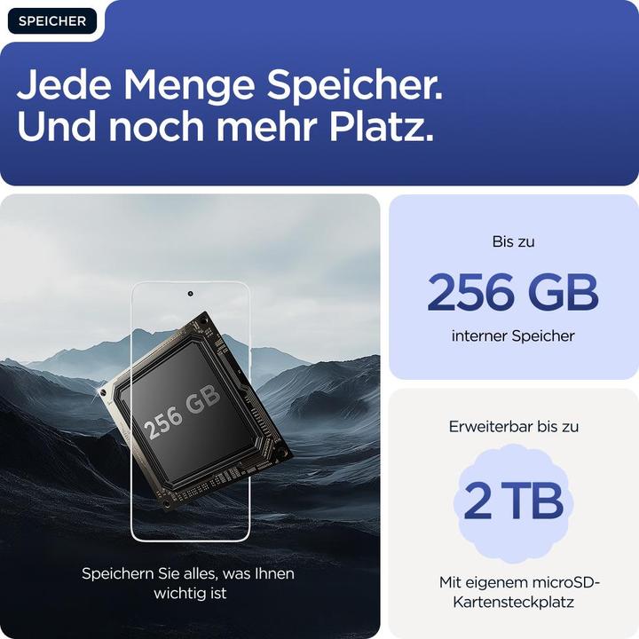 Immagine prodotto Motorola Moto G56 (256 GB, Blu abbagliante, 6.72", Doppia SIM, 5G)