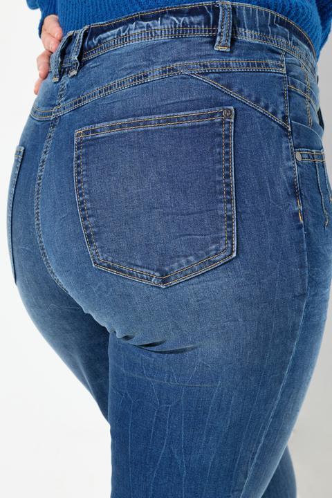 Immagine prodotto Ulla Popken Jeans modello Mary con taglio della gamba ampio e cinque tasche (42)