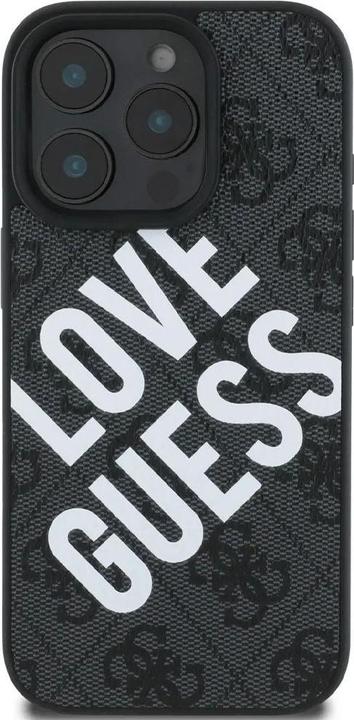 Produktbild Guess PU 4G Hard Case With Big Love Logo - iPhone 16 Pro Max (Apple iPhone 16 Pro Max)