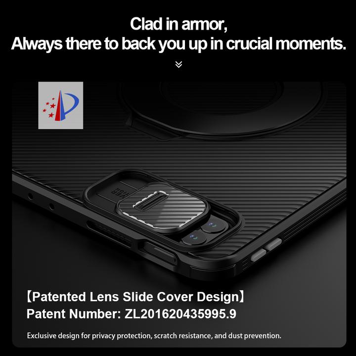 Actual product image Nillkin CamShield Pad Case for iPad Air 4/5/10.9 2020/11 2024/ Pro 11 2020/2021/2022 Black