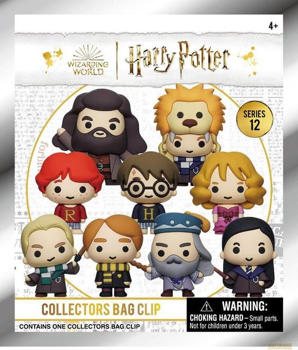 Image du produit Monogram Int. Harry Potter 3D étiquettes de sac en PVC série 12 affichage (24)