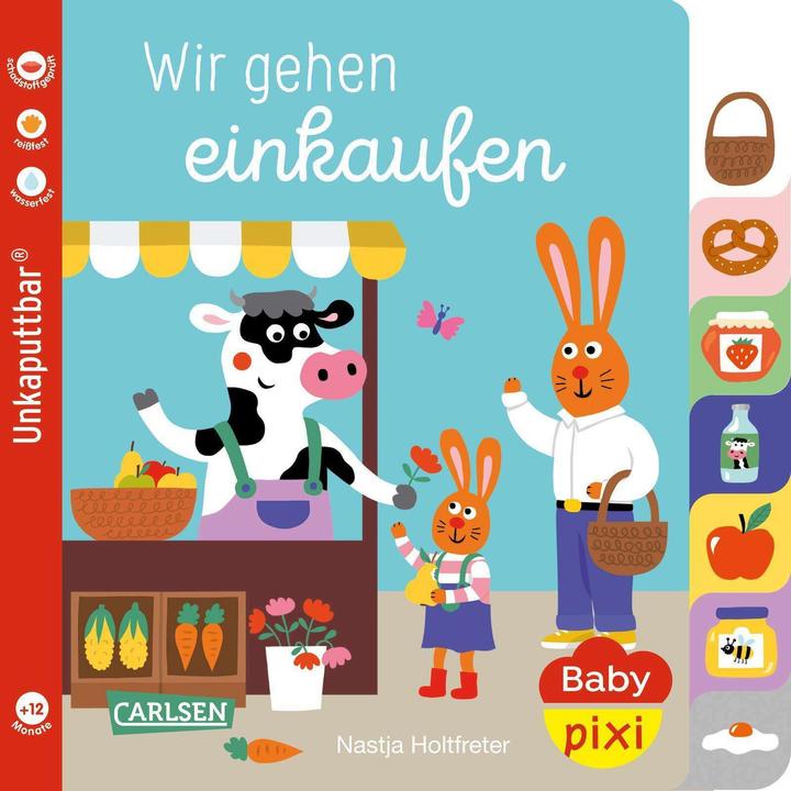 Baby Pixi (unkaputtbar) 148: Wir gehen einkaufen (Deutsch)
