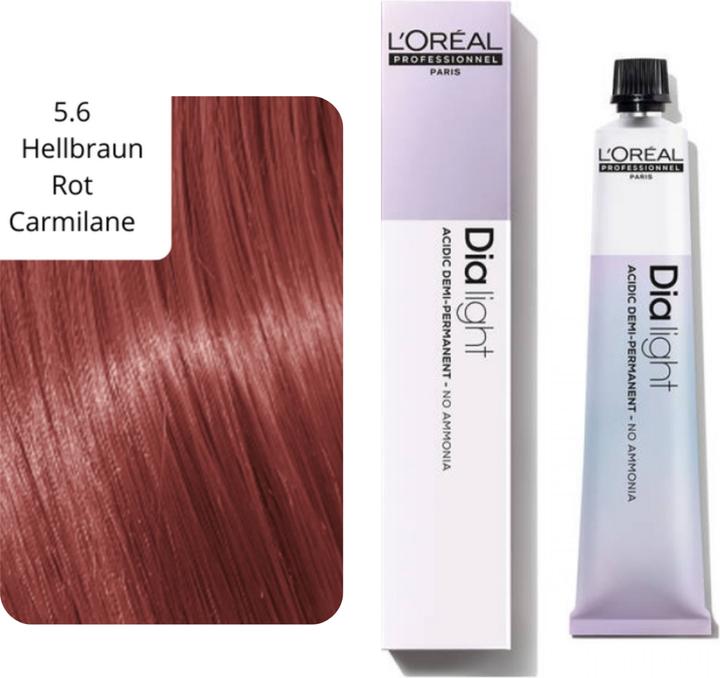 Actual product image L'Oréal Professionnel Slide Light (5.66 Light brown deep red)