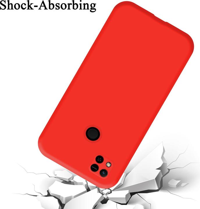 Produktbild Cadorabo TPU Liquid Silicone Case Hülle für Xiaomi RedMi 9C / RedMi 10A (Xiaomi Redmi 10A, Xiaomi Redmi 9C)