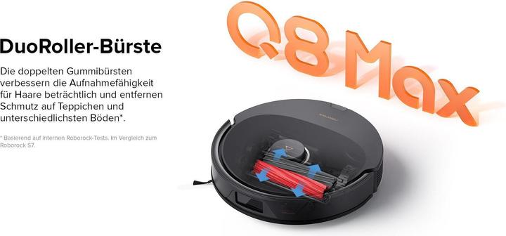Produktbild Roborock Q8 Max+ (Saugwischroboter)