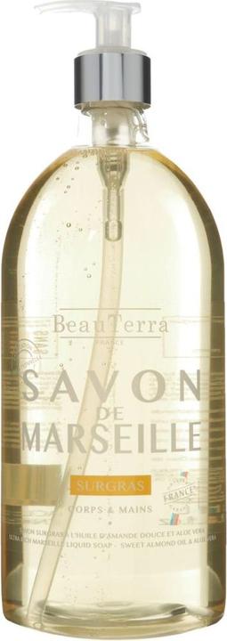 Actual product image BeauTerra Liquid soap Marseille surgras liq (Liquid soap, 1000 ml)