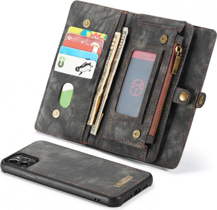 Produktbild Caseme Apple iPhone 11 Pro Max Echtleder Portemonnaie Karten Hülle (Apple iPhone 11 Pro Max)