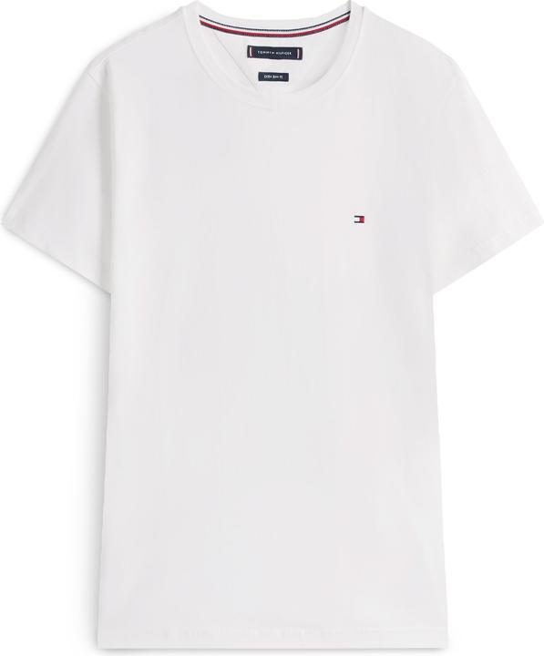Tommy Hilfiger Crew Neck T-Shirt Slim Fit White