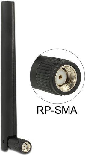 Produktbild Delock Antenne LTE/GSM/UMTS/WLAN 2,4 GHz/Bluetooth/ZigBee/802,11 b/g/n (WLAN, GSM)