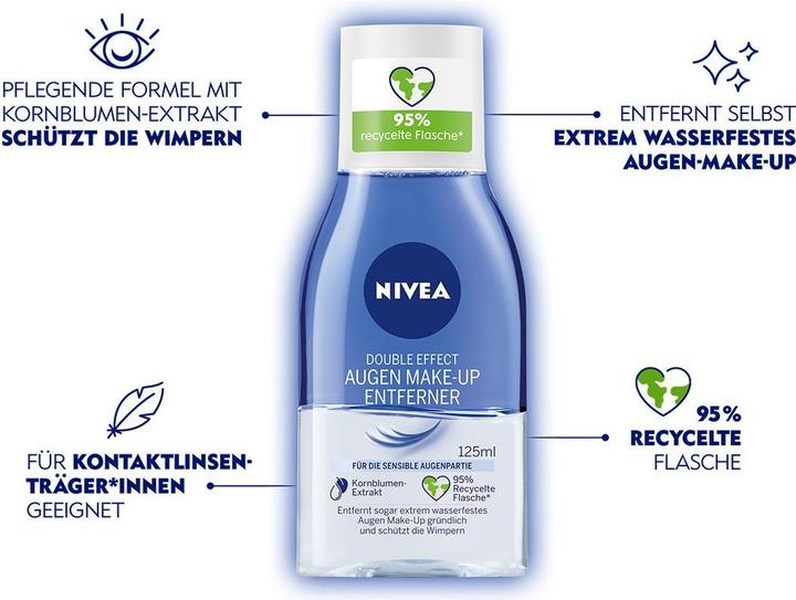 Actual product image NIVEA Make-up Entferner für wasserfestes Make-up (Make-up remover, 125 ml)