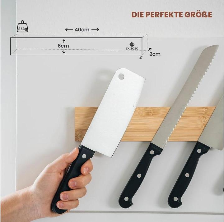Actual product image Exitoso Magnetische Messerleiste