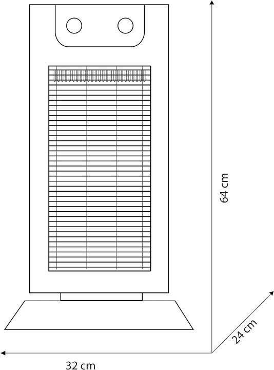 Productafbeelding Olimpia Splendid Carbon Black (1100 W)