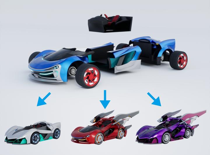 Produktbild Sega Sonic Racing: CrossWorlds (Switch, DE)