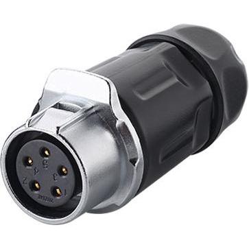 Good Connections Industrie-Steckverbinder S1, Elektronikkabel + Stecker, Schwarz