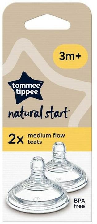 Produktbild Tommee Tippee Easi-Vent Sauger Babyflaschenaufsatz Rund Mittlerer Durchfluss