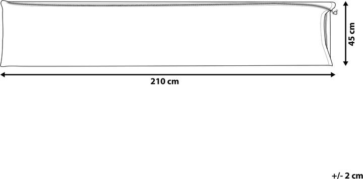 Produktbild Beliani Regenschutz für Sonnenschirme 210 x 45 x 45 cm CHUVA