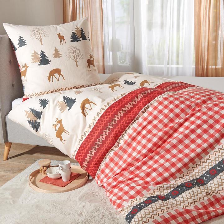 Produktbild Traumschlaf Landhaus (Bettwäsche Set, 155x220 cm + 80x80 cm)