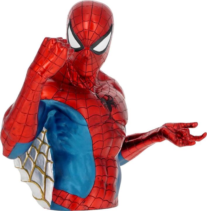 Actual product image Monogram Marvel - Tirelire Buste Spider-Man (Metallic Ver.) 20cm