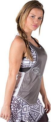 Produktbild Gorilla Wear Florida Stringer Tank Top (Gray/White) (XS)