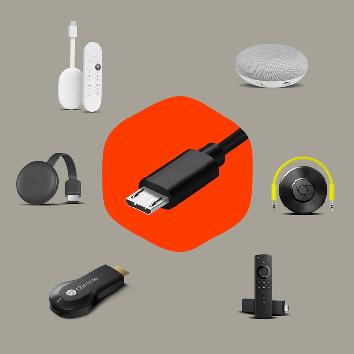 Actual product image Avizar Micro USB / RJ45 Universal Ethernet Adapter 100Mbps