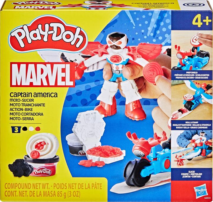 Produktbild Play-Doh PD Captain America Moto-Slicer