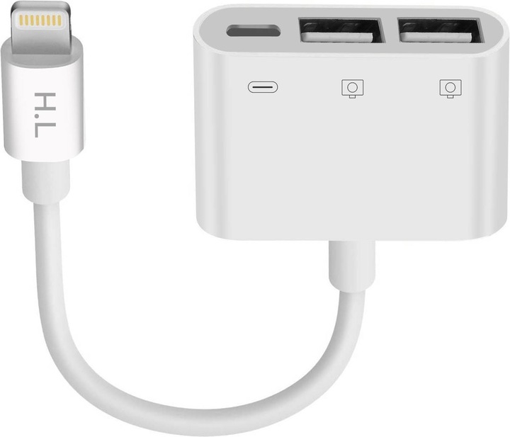 Avizar 2x USB / iPhone Adapter (Lightning, USB)