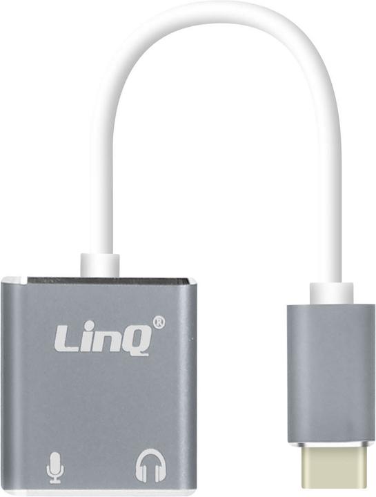 Image du produit LinQ Adaptateur USB-C / micro + jack 3,5 mm (USB-C, Jack 3.5mm)