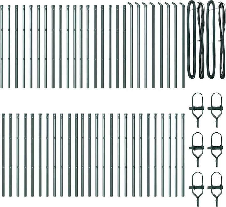 Actual product image vidaXL Zaunpfosten