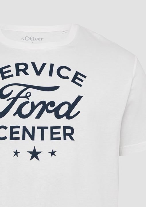 Produktbild S.Oliver T-Shirt Baumwoll-T-Shirt mit Ford®-Print (4XL)