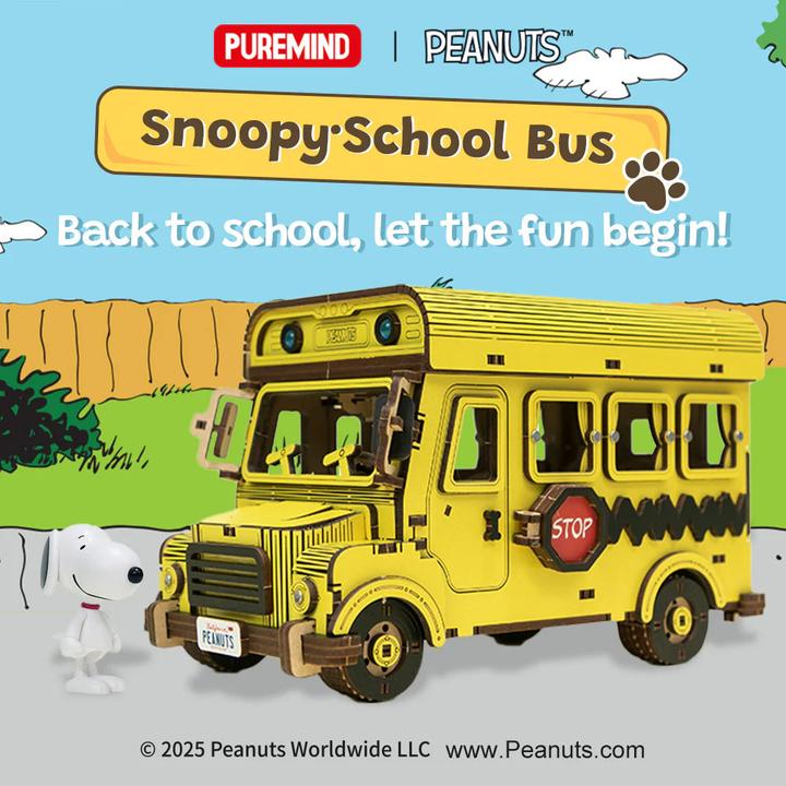 Immagine prodotto Pantasy Die Peanuts Puremind Bauset School Bus