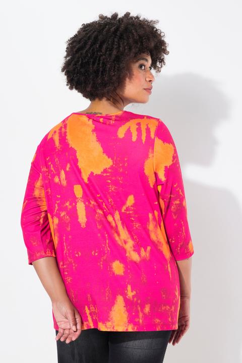 Produktbild Angel of Style T-Shirt, Straight Fit, Smiley, Batik-Muster (44)