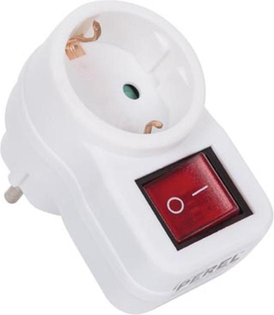Velleman Adaptateur De Prise Avec Interrupteur - 1 Prise (1x)