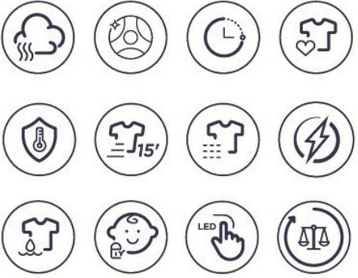 Produktbild Kibernetik PLTWS516 PureLine Toplader Waschmaschine 8kg A Klasse Weiss (8 kg, Oben)