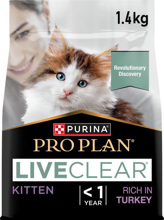 Produktbild Purina ONE PP LIVECLEAR Kttn Truthahn 1,4 kg (Junior, 1 Stk., 1400 g)