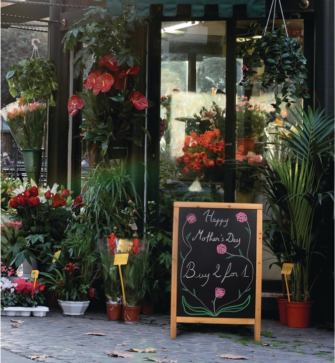 Actual product image Securit Chalk board stand (Blackboard, 56 x 89 cm)