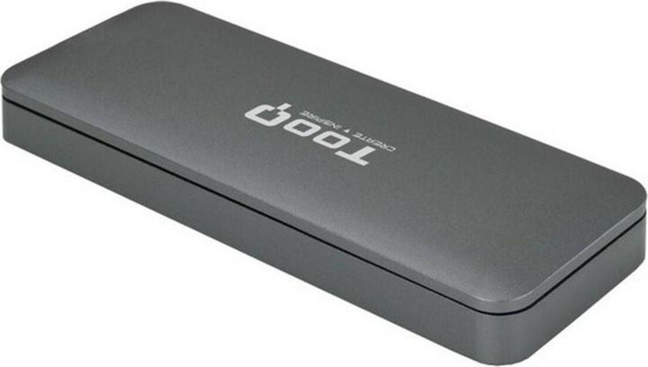 Produktbild Tooq Technology TQE-2281G Speicherlaufwerksgehäuse SSD-Gehäuse Grau M.2 (M.2)