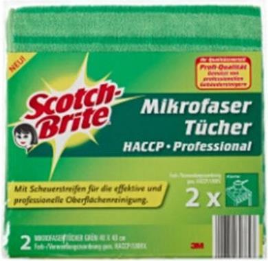 Image du produit Scotch-Brite Tissus en microfibre professionnels (2 pcs)