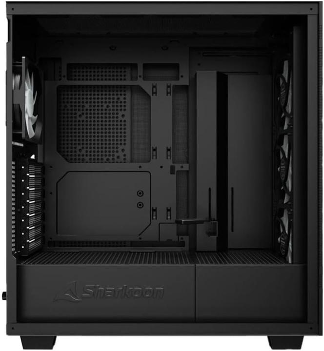 Actual product image Sharkoon Rebel C50 Black RGB ATX (ATX, mATX, Mini-ITX)