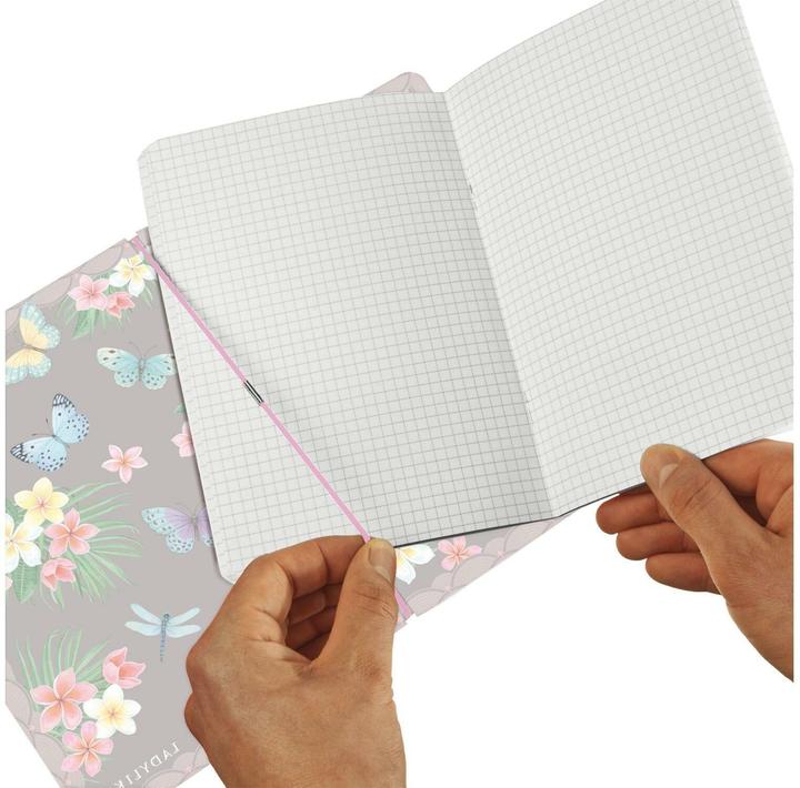 Image du produit Herlitz my.book flex Carnet de notes A4 80 feuilles Multicolore (A4, À rayures, Couverture souple)